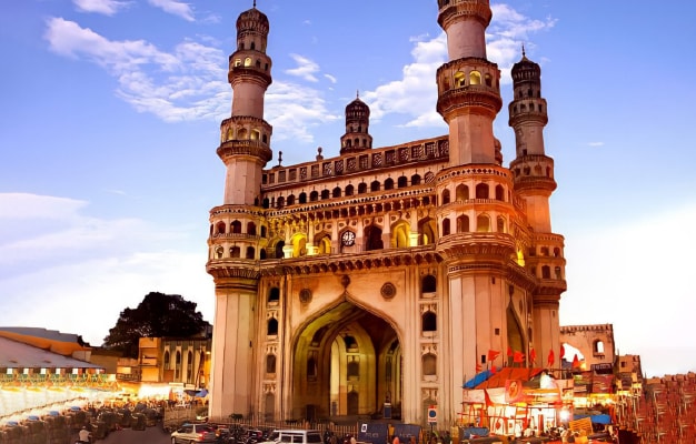 An exotic view of Charminar