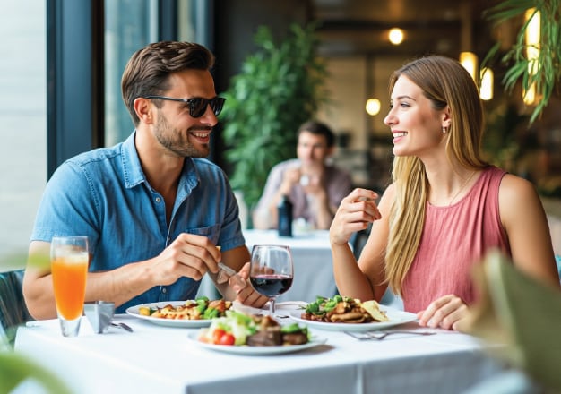 Indian dining experience at a Mumbai restaurant