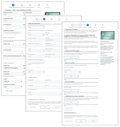 view status of application