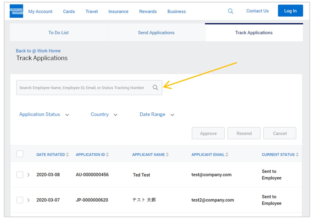 view application list