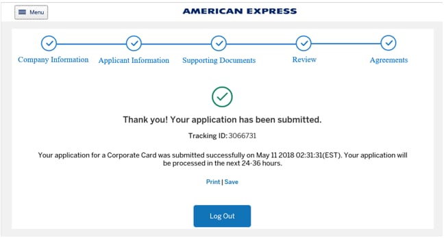 view status of application