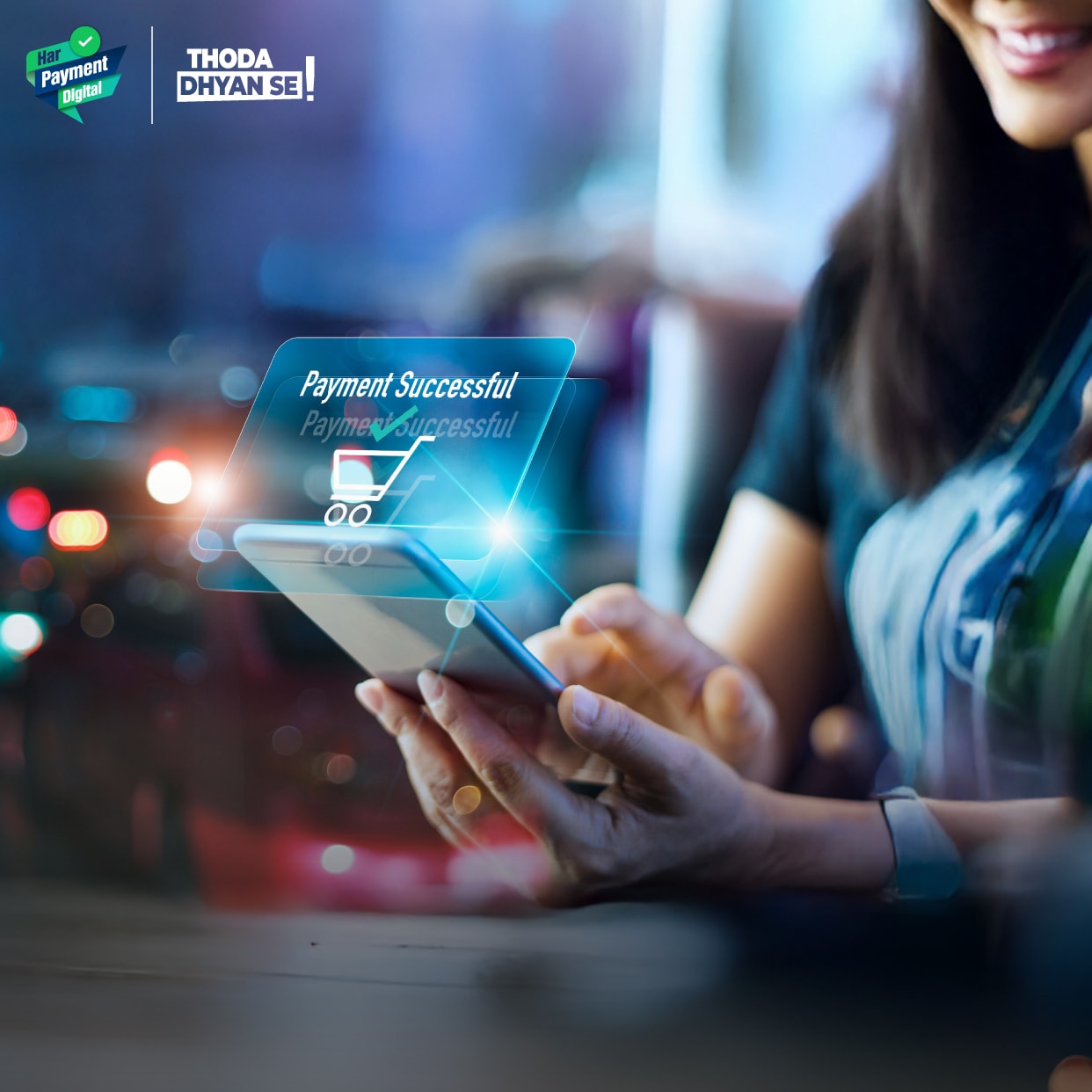 woman in taxi on phone