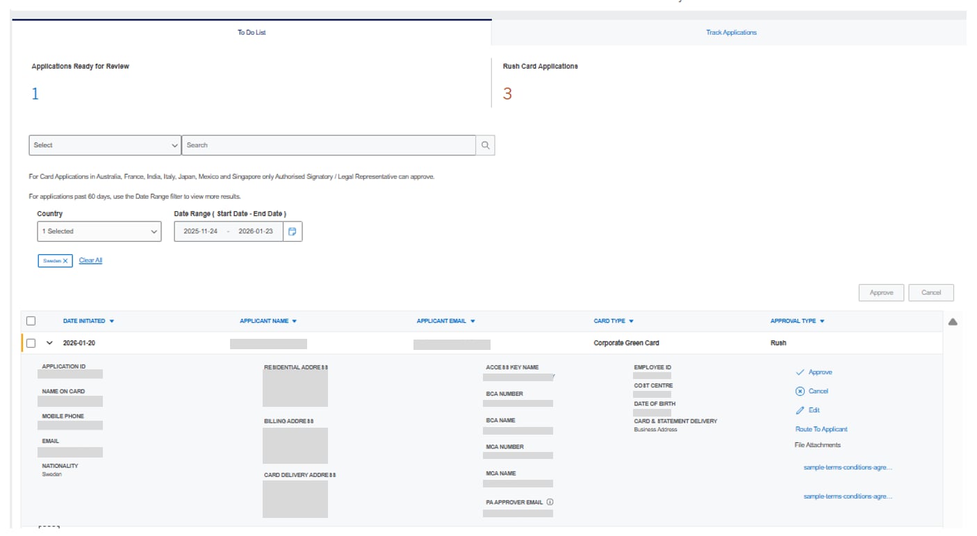 enter employee details