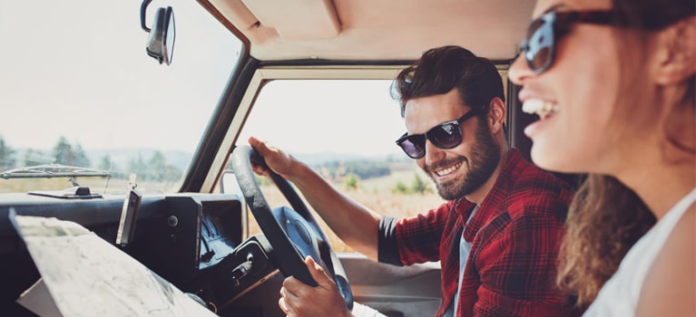 woman pulling a hand into a nightclub