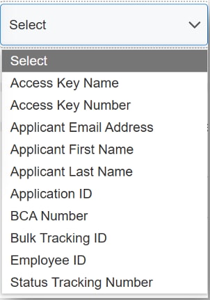 view status of application