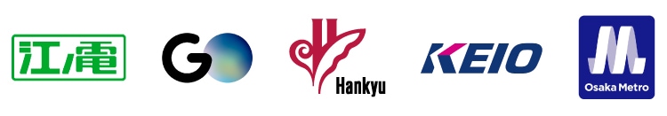 enoden / GO / Hankyu / Keio / Osaka Metro