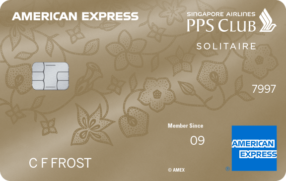 The American Express Singapore Airlines SOL PPS Credit Card