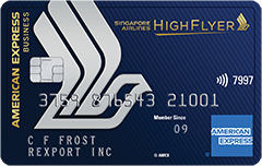 The American Express® Singapore Airlines Business Credit Card