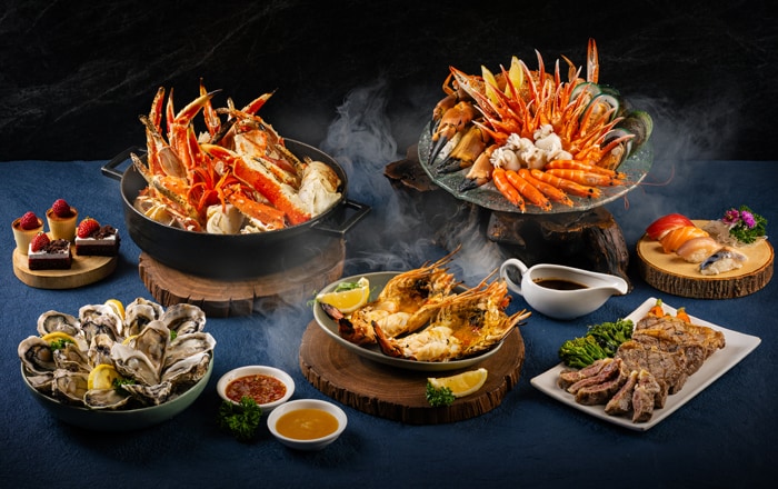 ห้องอาหารควิซีน อันปลั๊ก โรงแรมพูลแมน คิง เพาเวอร์ กรุงเทพ