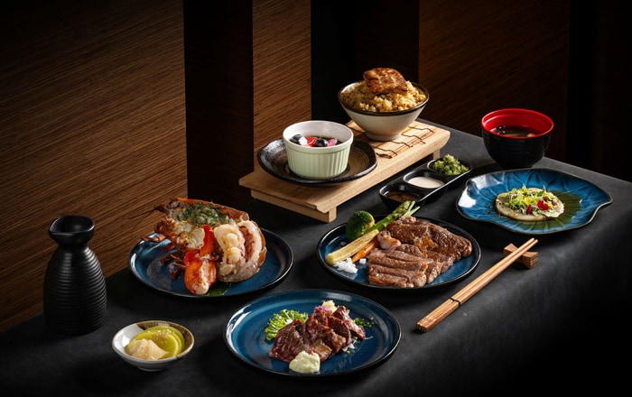 ห้องอาหารเรียวกะ เทปันยากิ โรงแรมพูลแมน คิง เพาเวอร์ กรุงเทพ