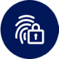 lock and fingerprint icon