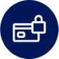 card and lock icon