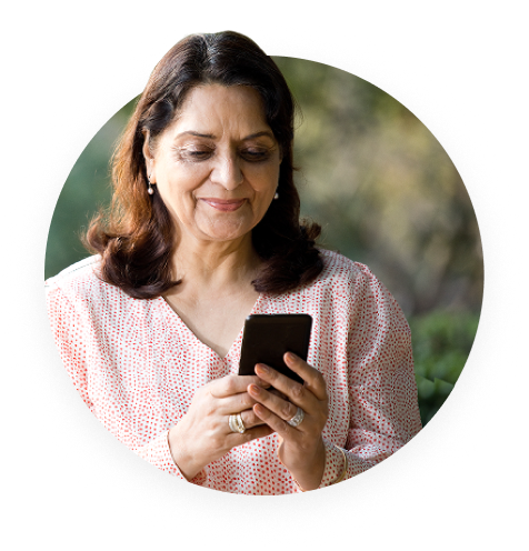 Person Looking at their Phone