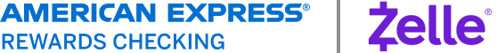 Zelle, American Express Rewards Checking