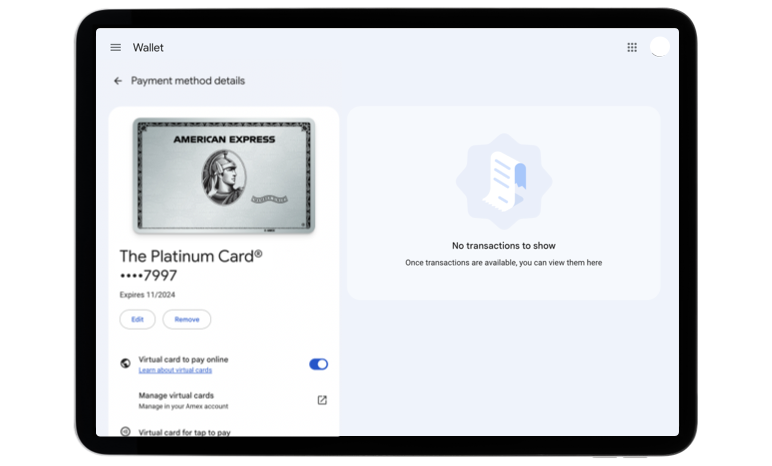 A desktop monitor that shows someone has successfully added a Card to Google Chrome.