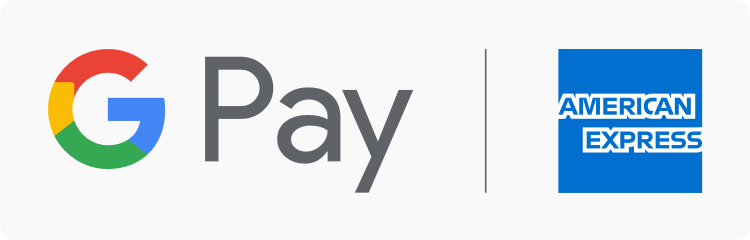 Google Pay & Amex logos
