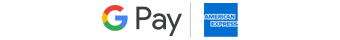 Google Pay and American Express logos