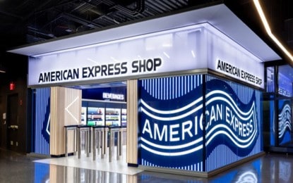 American Express pop up store 