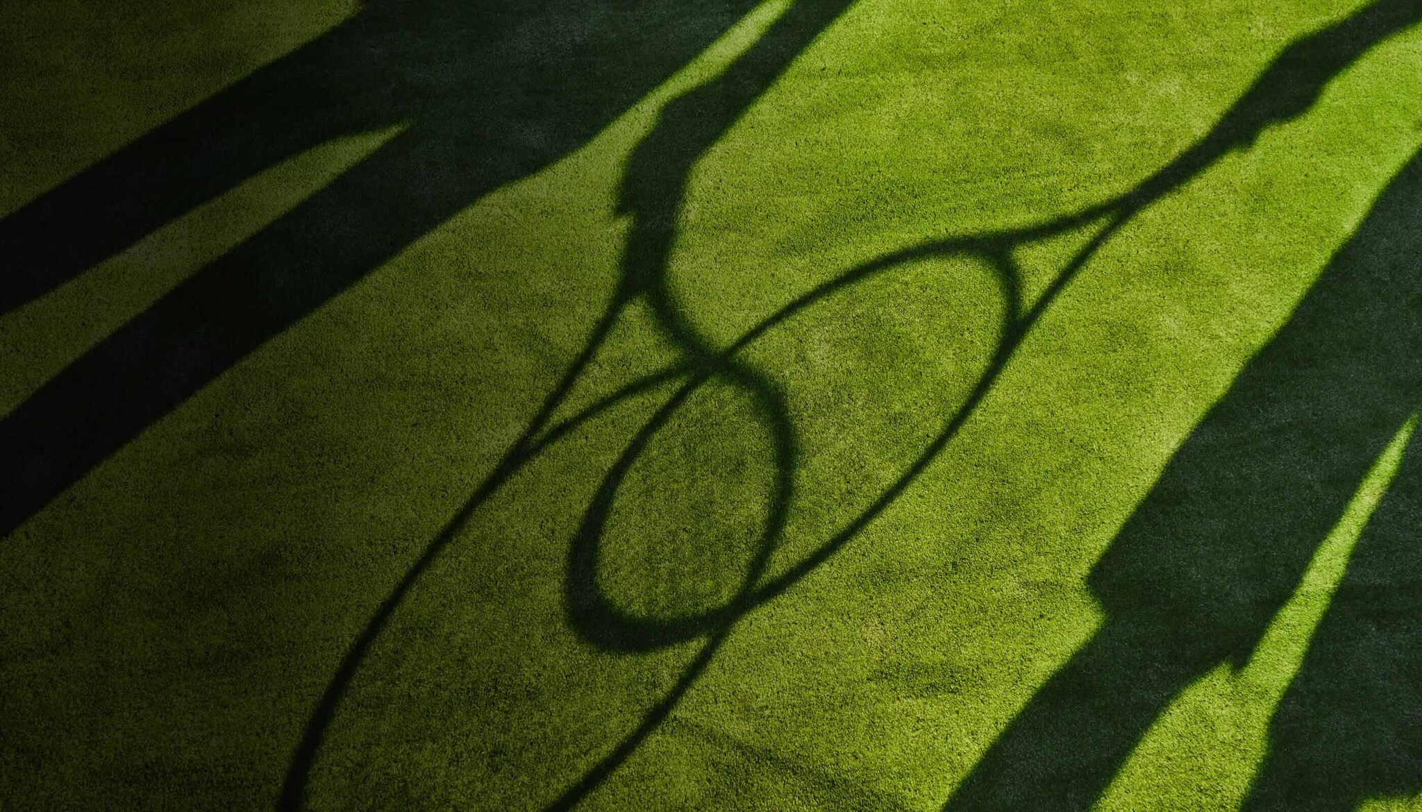 Shadow on Tennis Court
