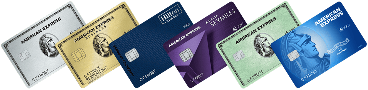 Six American Express® Cards