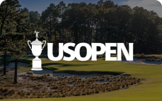 Golf Course Picture with US Open golf logo overlaid
