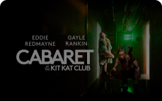 poster of Cabaret at the kit kat club 