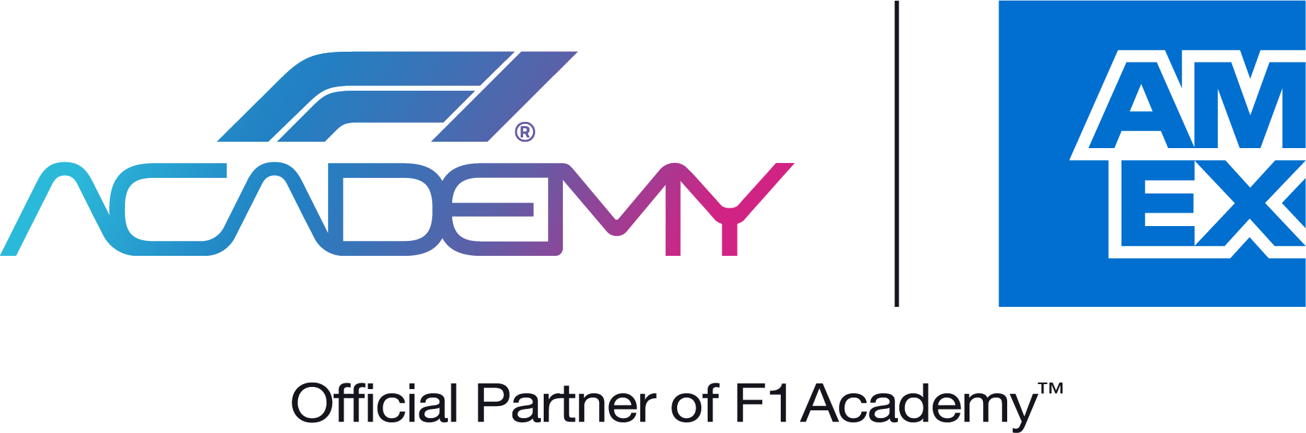 F1 Academy and Amex Logo
