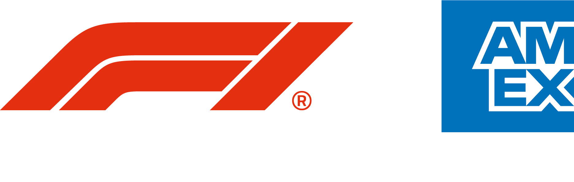 F1 and American Express logo