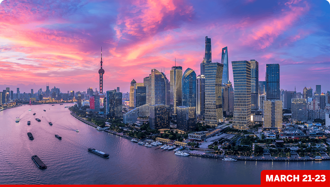 Shanghai: March 21-23