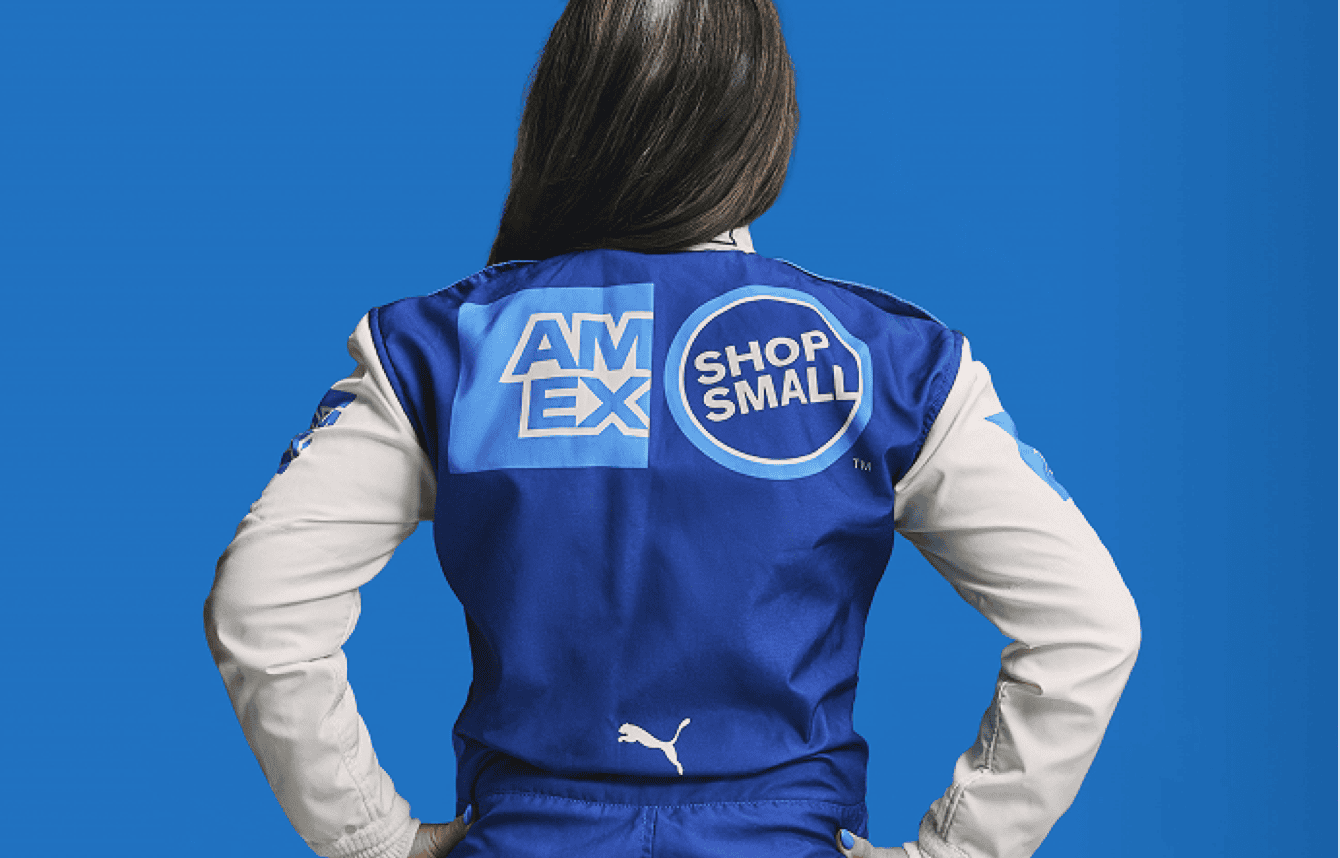 Ava Dobson in Shop Small Suit 