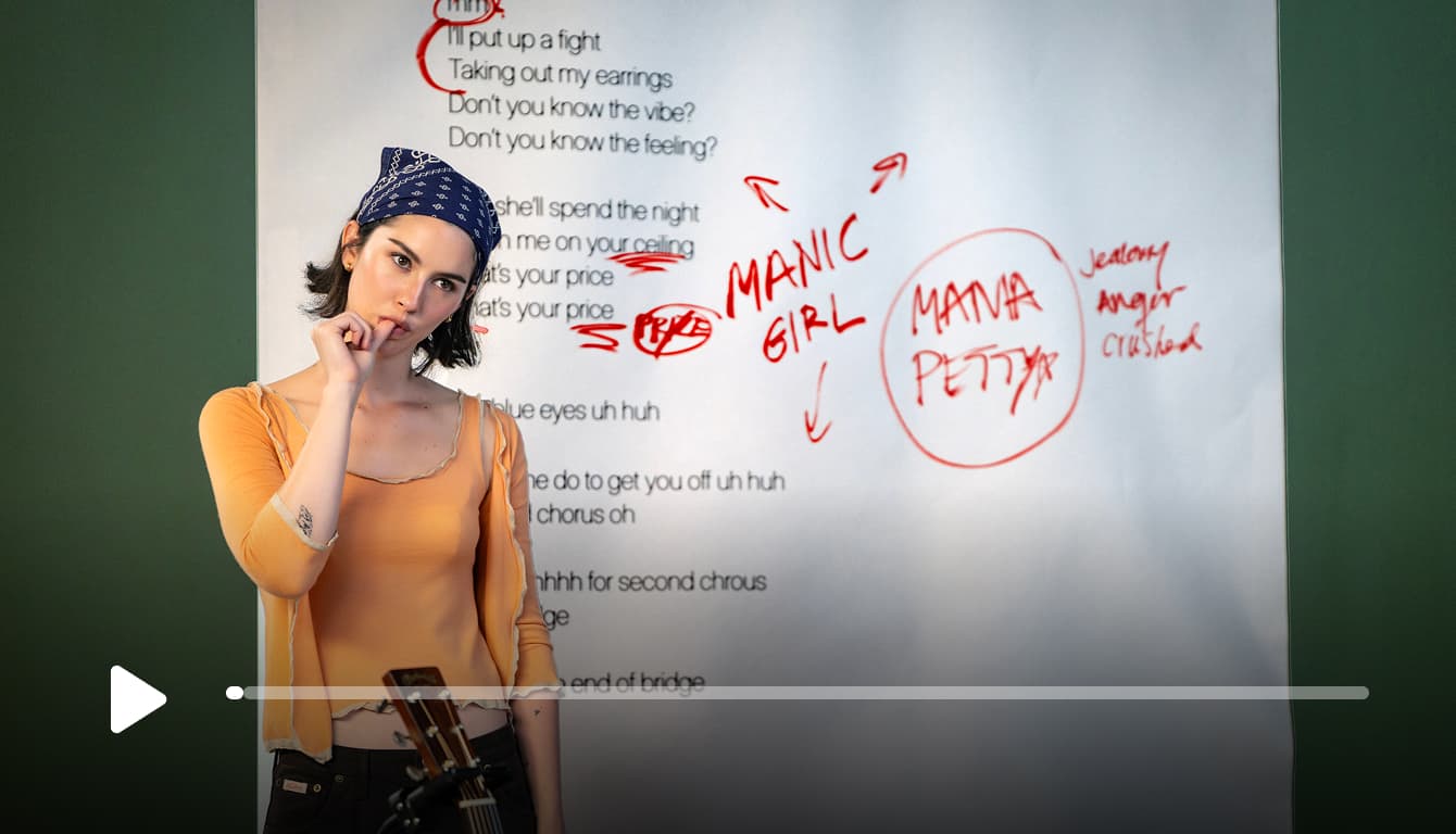 Thumbnail for Gracie Abrams "That’s So True" Click to play video