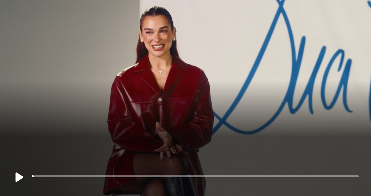 Thumbnail for Dua Lipa "Houdini." Click to play video