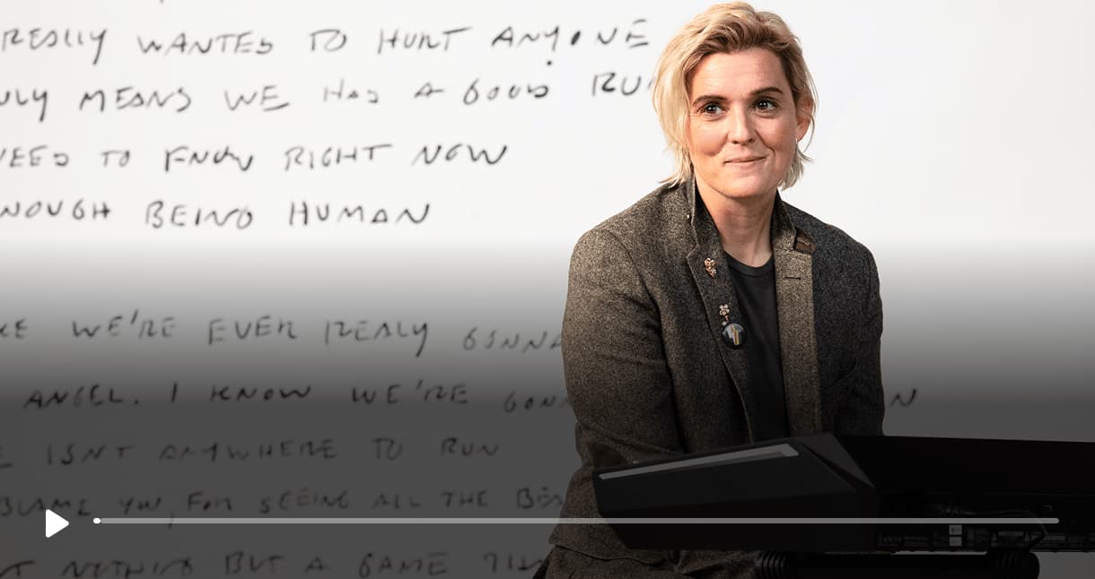 Thumbnail for Brandi Carlile "Human." Click to play video.