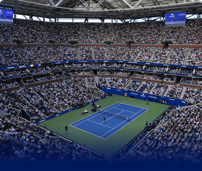 View of a Tennis Court
