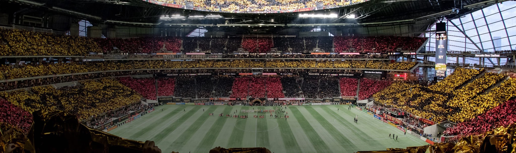 Image of Mercedes-Benz Stadium field