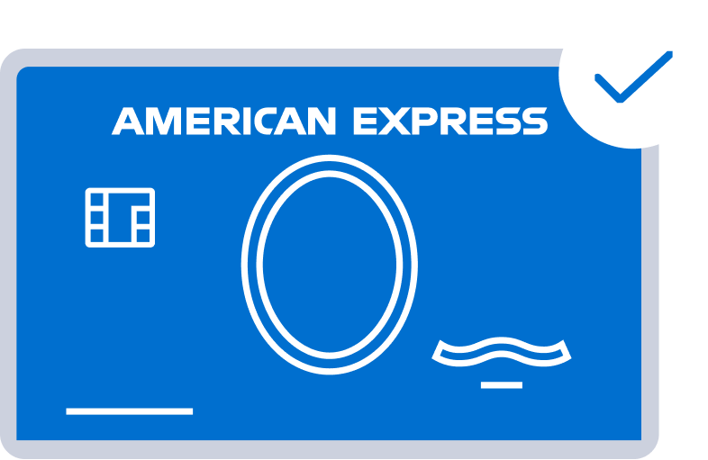 Pay Over Time Card with check mark