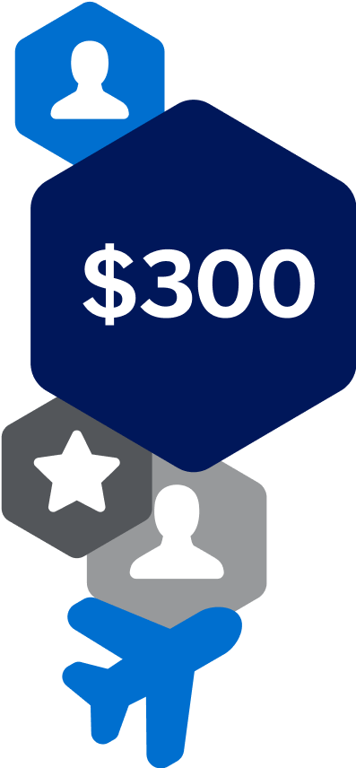 $300
