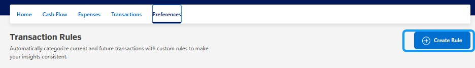 Export transactions in Business Blueprint dashboard