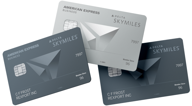 The Employee Delta SkyMiles Reserve and Platinum Business Cards.