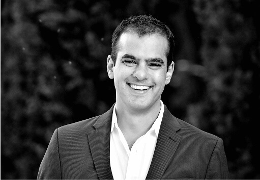 Close up of smiling man looking at the camera