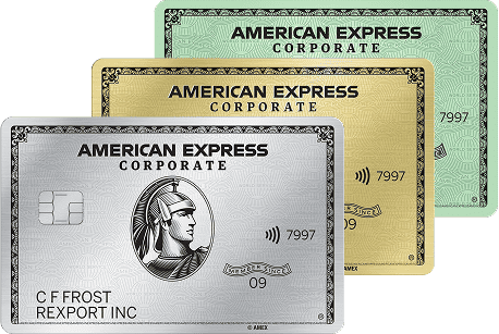 American Express Card stack 