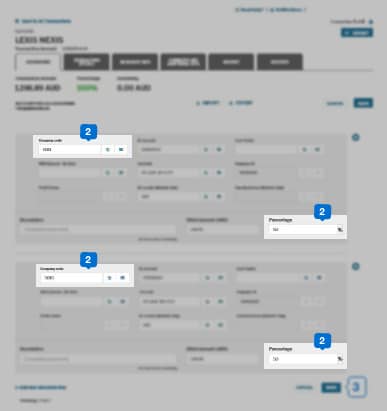splitting accounting for transaction3