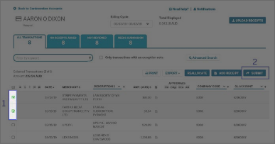 Submitting Transaction2
