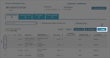 Submitting Transaction3