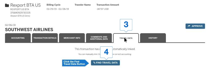BTA TRAVEL DATA