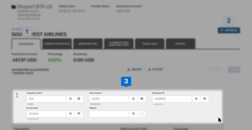 BTA accounting approve