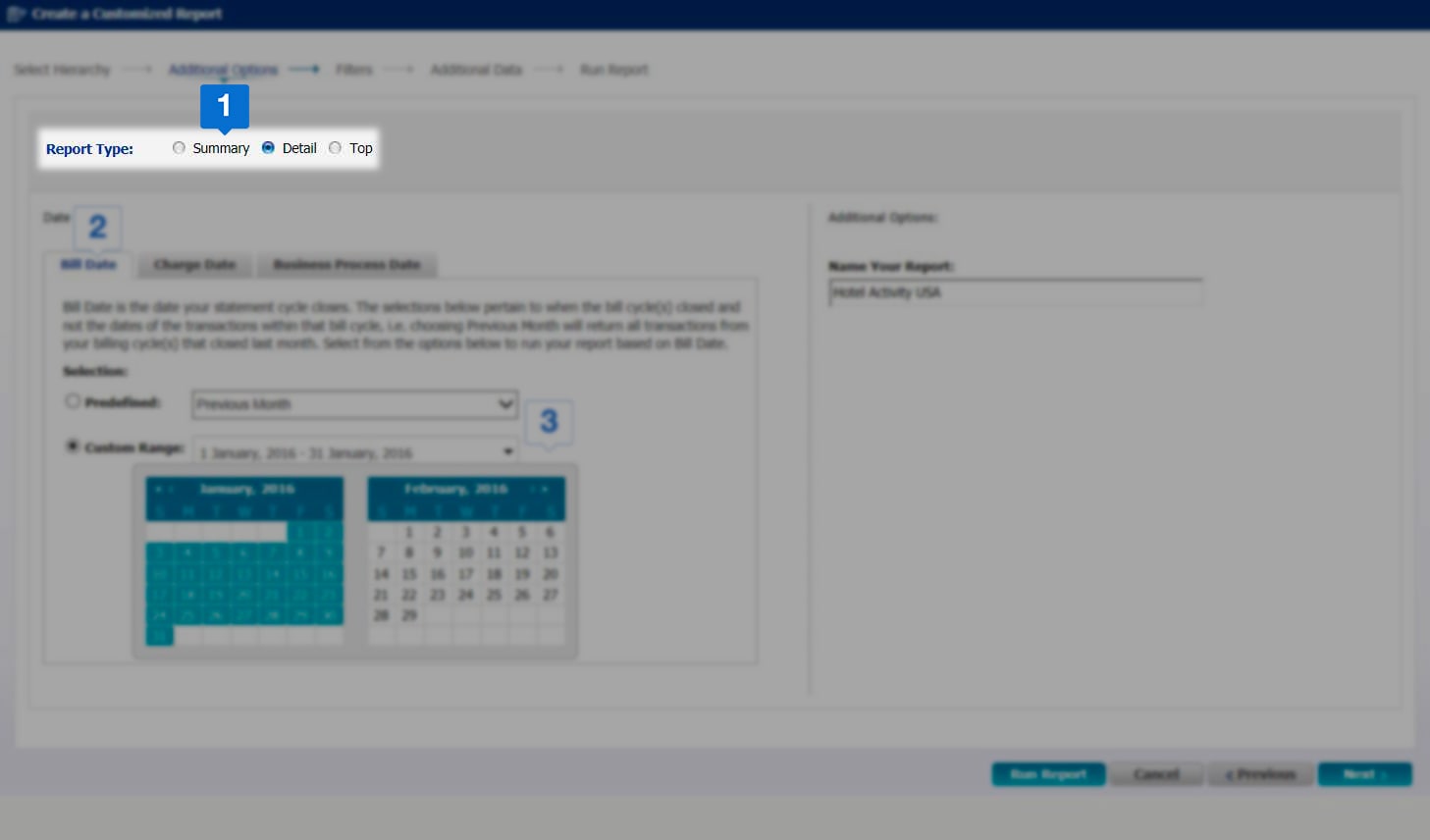 Choose the View Type 