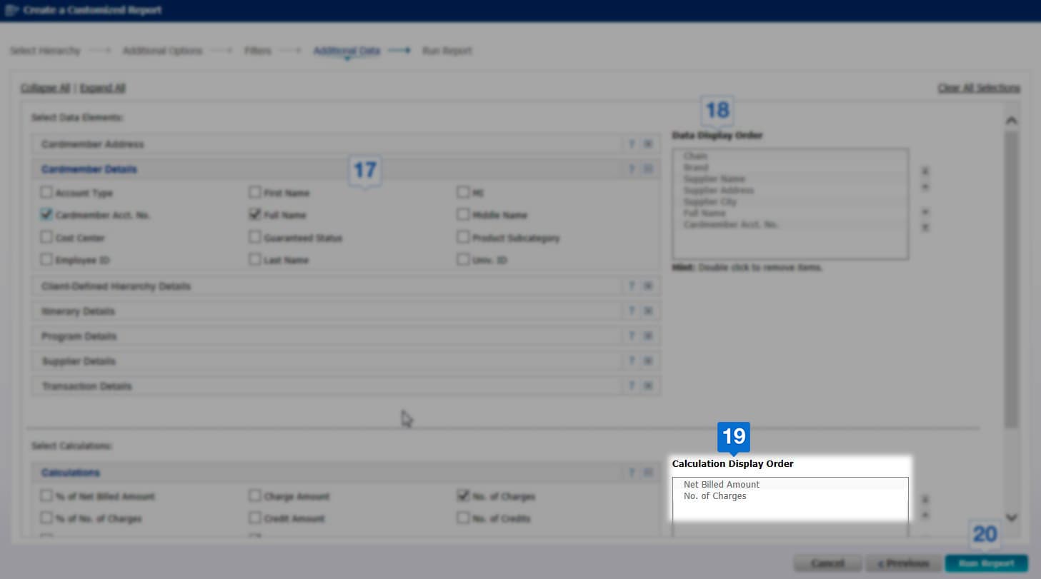 Clear All Selections