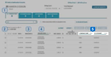 two selectable columns