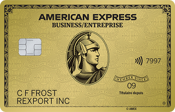 Carte en Or pour PME avec primes American Express